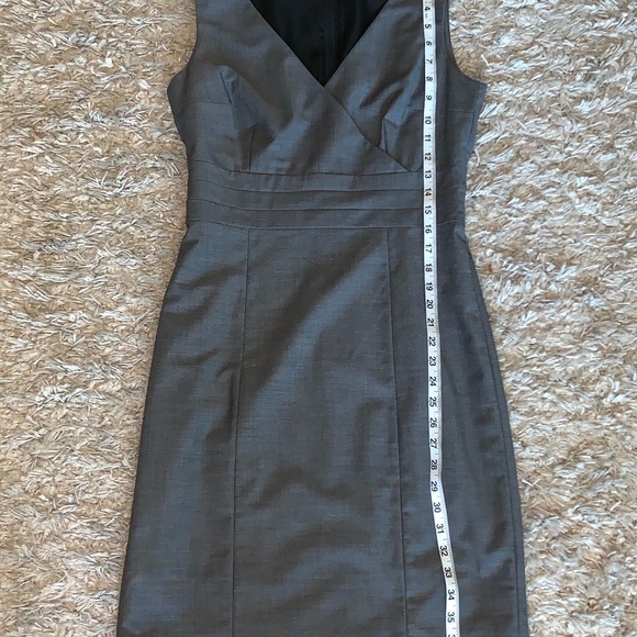 H&M gray work dress - Picture 3 of 8